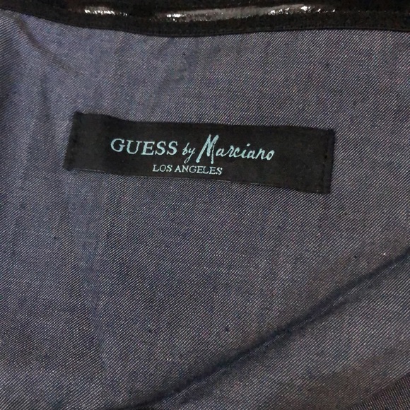 Blue Strapless Dress - Picture 10 of 13